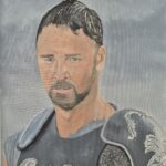 Maximus. 70x50 cm, olie på lærrede.